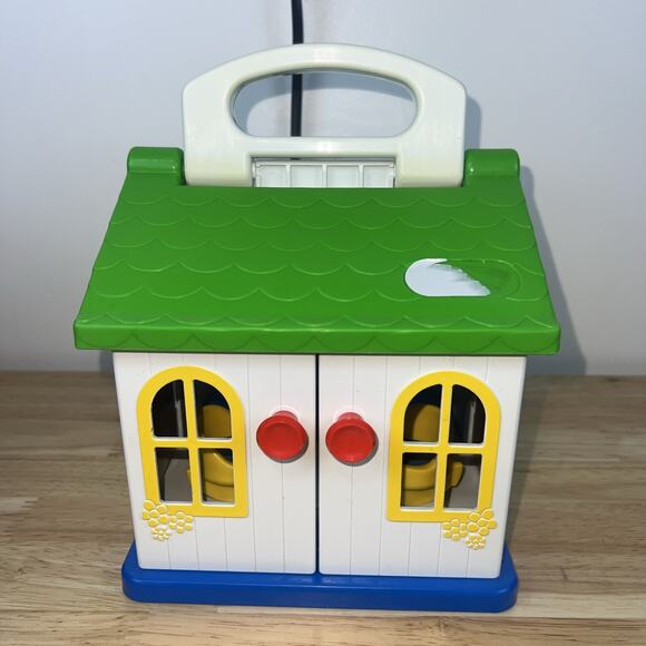 Little Tikes Toddle Tots Family House w/Original Box - Vintage 1986 USA 0680 - Picture 3 of 10